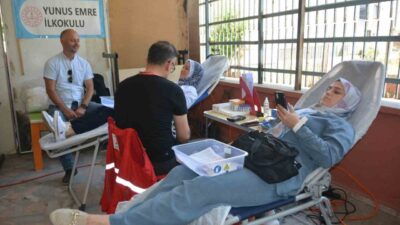 Ordu’nun Ünye ilçesinde, Türk Kızılay ve Yunus Emre İlkokulu iş