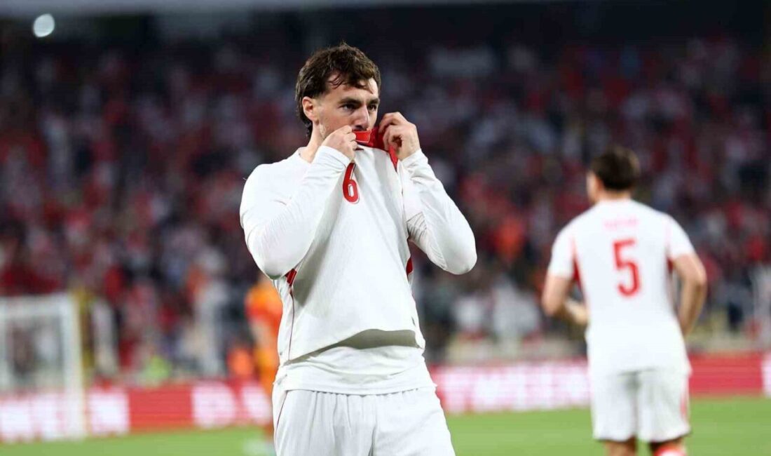 Milli futbolcu Orkun Kökçü, Kuzey Makedonya maçında attığı golle A