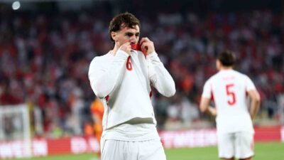 Milli futbolcu Orkun Kökçü, Kuzey Makedonya maçında attığı golle A