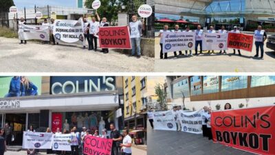 Öz İplik İş Sendikası, Colin’s Eroğlu Moda iş yerinde işçilerin