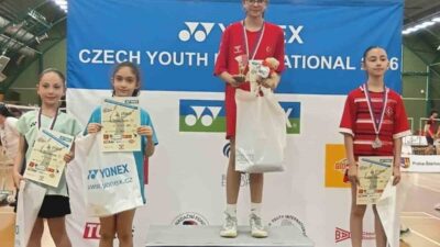 Çekya’nın başkenti Prag’da düzenlenen YONEX Czech Youth International Prague 2026
