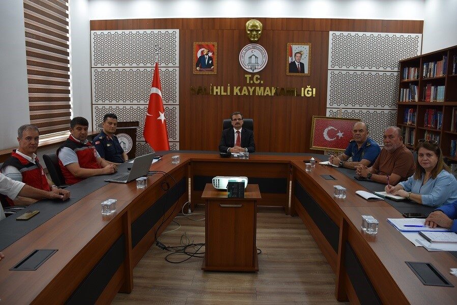 Manisa’nın Salihli ilçe Kaymakamı Ali Güldoğan başkanlığında, ilgili kurum amirlerinin
