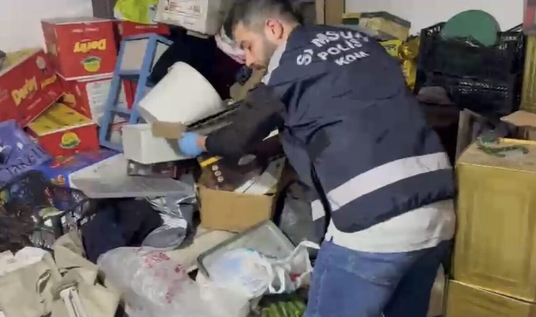 Samsun’da düzenlenen operasyonda çok sayıda kaçak ürün ele geçirilirken, 2