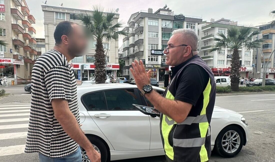 Samsun’da mobil uygulamalar üzerinden müşteri aldığı belirlenen korsan taksilere yönelik