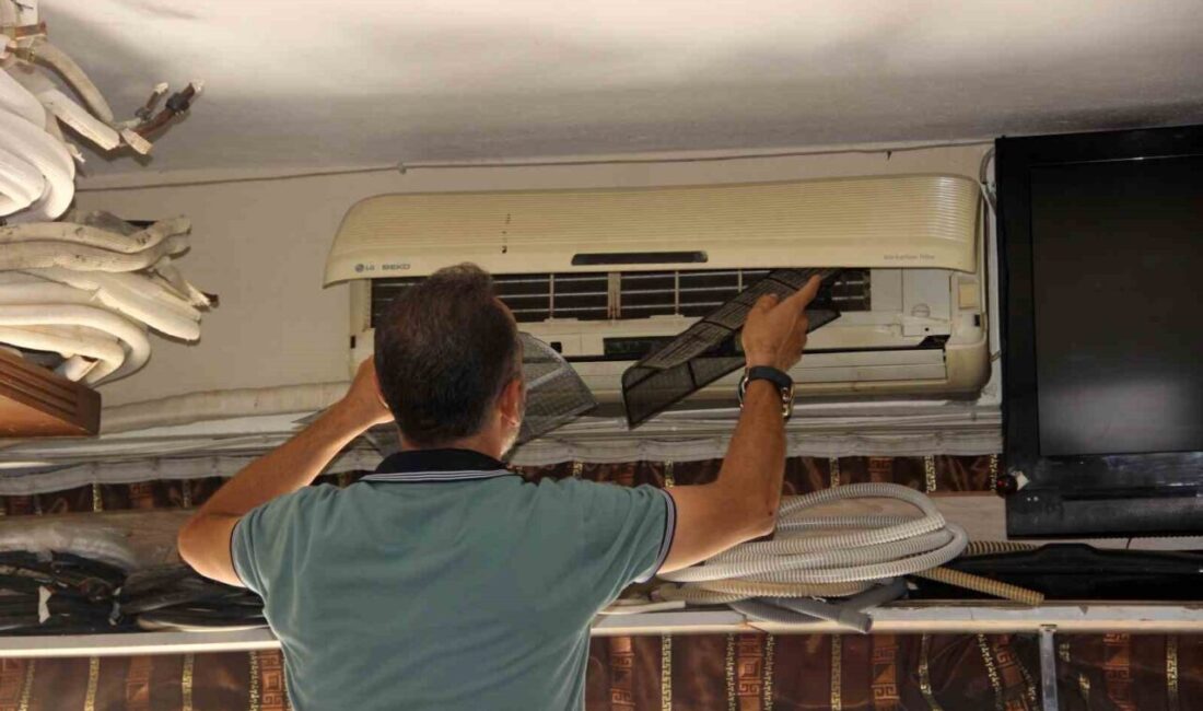 Şanlıurfa’da hava sıcaklıklarının artmasıyla birlikte klima satışları ile bakım ve
