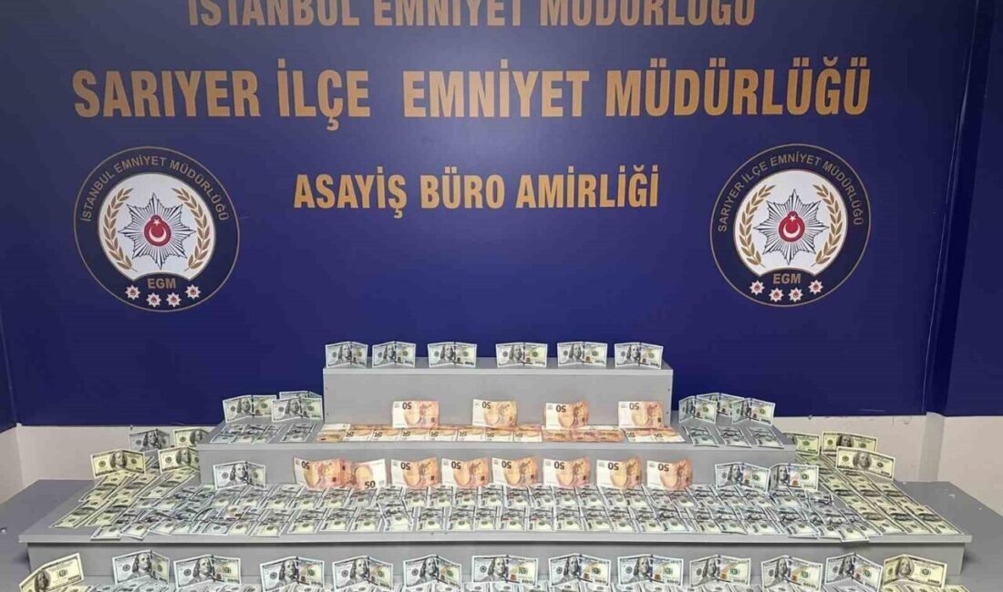 İstanbul’un Sarıyer ilçesinde bir AVM içerisindeki bankaya giden kadın, yanında