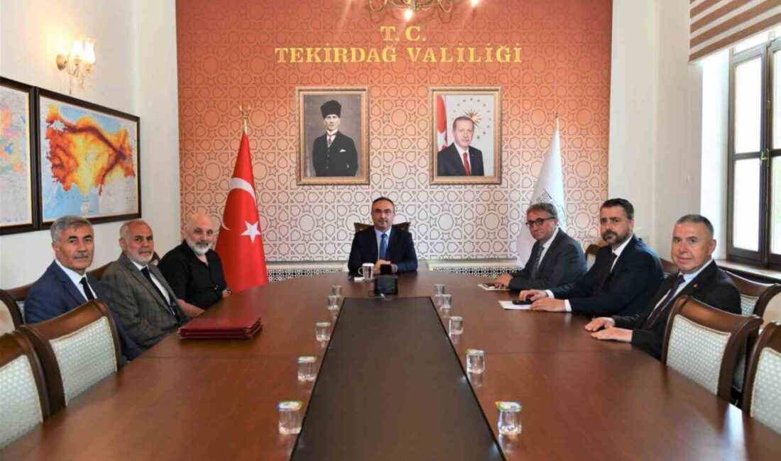 Tekirdağ’ın Şarköy ilçesinde hayırsever iş adamları tarafından yaptırılacak cami ve