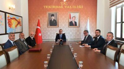 Tekirdağ’ın Şarköy ilçesinde hayırsever iş adamları tarafından yaptırılacak cami ve