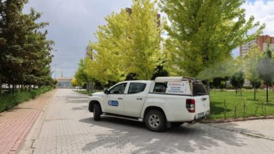 Konya’nın merkez Selçuklu İlçe Belediyesi haşere ve sinek ilaçlama çalışmalarını