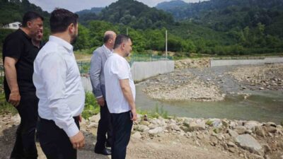 DÜZCE (İHA) – Düzce’de Esmahanım ve Uğurlu köyleri arasındaki Şifalı