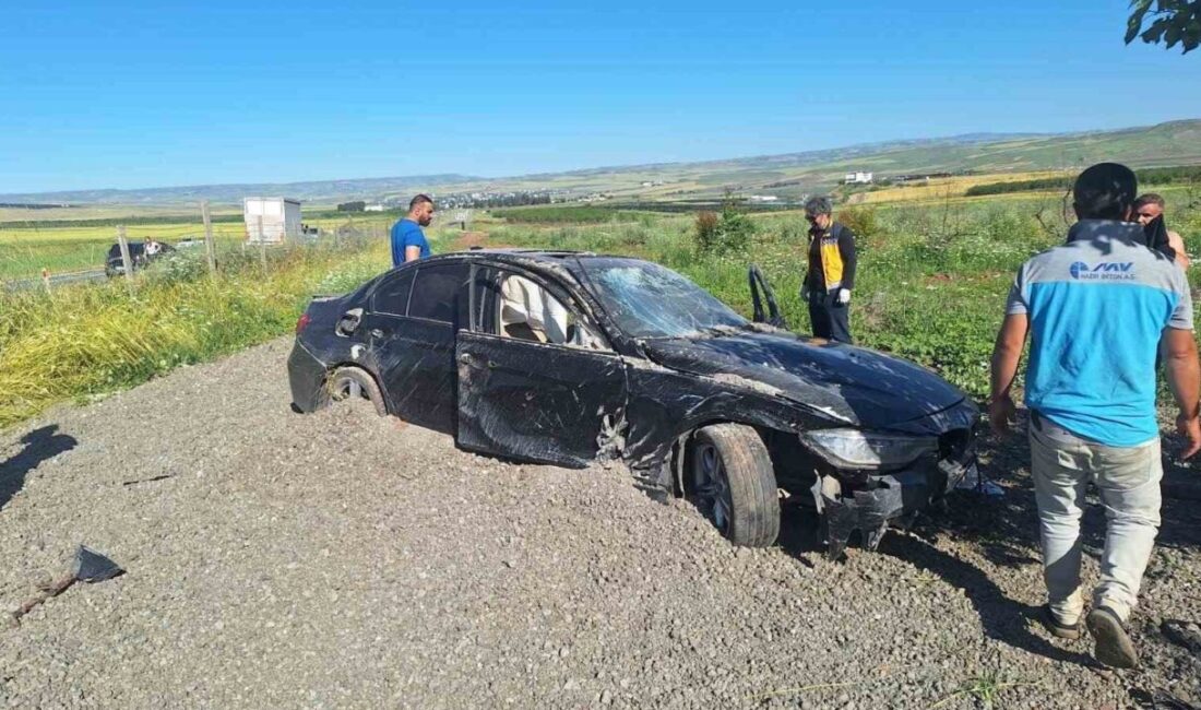 Siirt’in Kurtalan ilçesinde tır ile otomobilin çarpışması sonucu meydana gelen