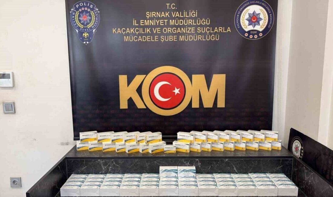 Şırnak’ın Cizre ve Silopi ilçelerinde gerçekleştirilen operasyonlarda piyasa değeri yaklaşık