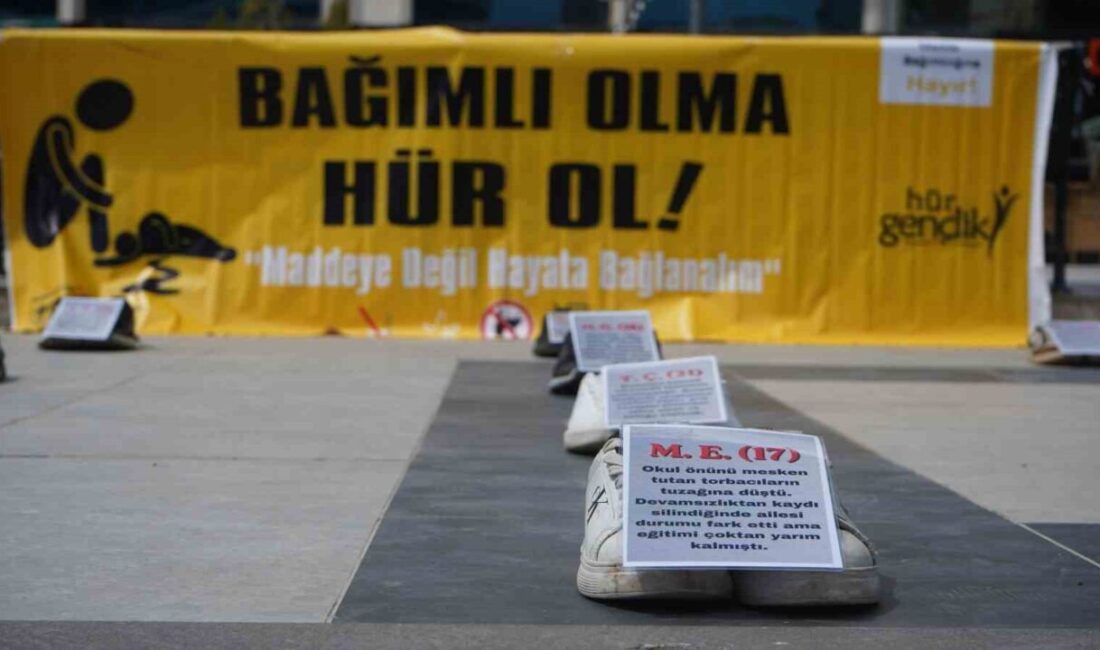 HÜDA PAR Şırnak Gençlik Kolları tarafından uyuşturucu bağımlılığına dikkat çekmek