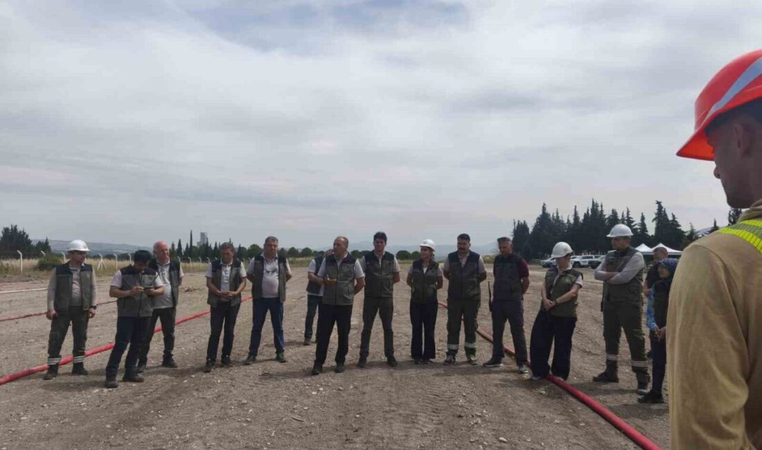 Yaz aylarının gelmesiyle birlikte orman yangını riskine karşı teyakkuz seviyesini