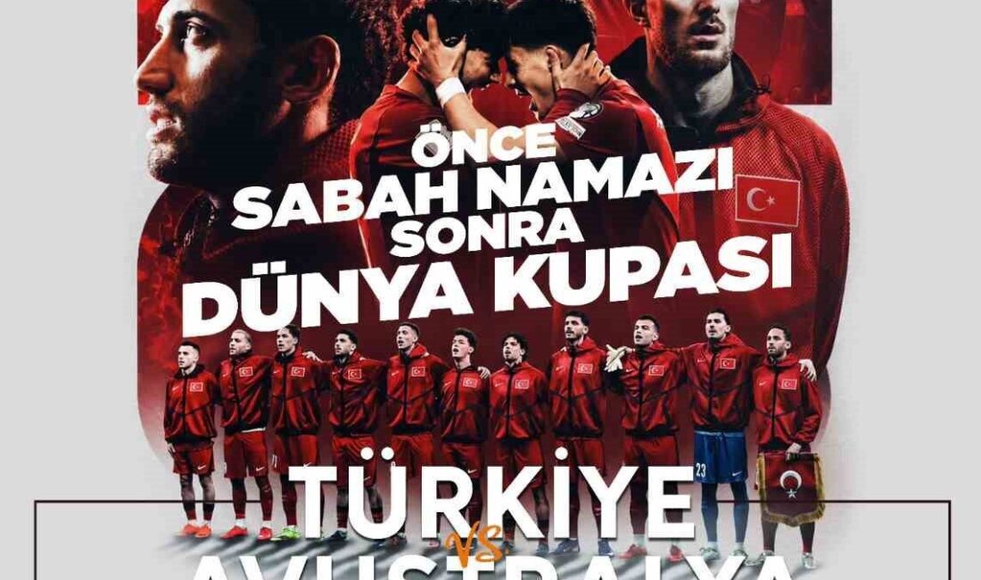 Talas Belediyesi; A Milli Futbol Takımı’nın Dünya Kupası kapmasındaki ilk