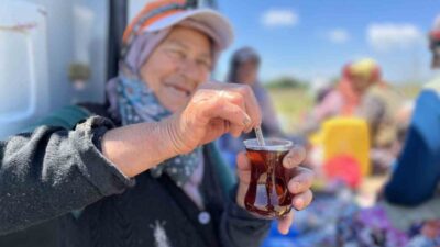 Bursa’nın önemli tarımsal üretim merkezlerinden Karacabey’de gün boyu güneşin altında