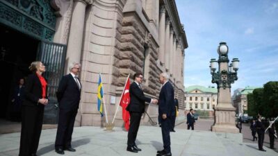 Türkiye Büyük Millet Meclisi (TBMM) Başkanı Numan Kurtulmuş, İsveç’in başkenti