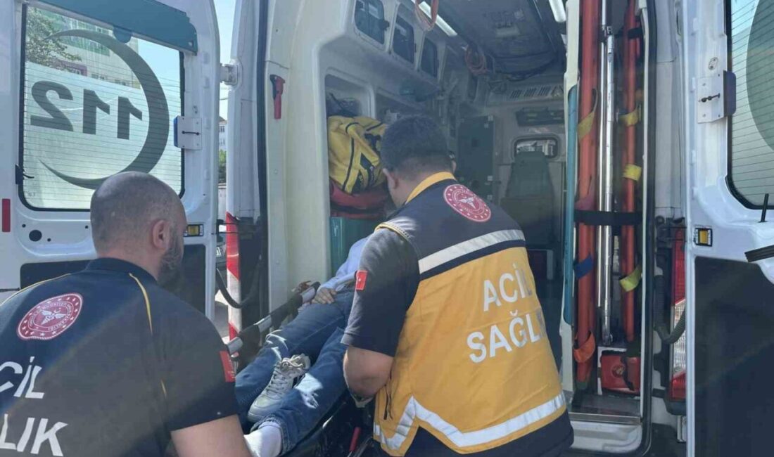 Tekirdağ’ın Muratlı ilçesinde meydana gelen trafik kazasında bir motosiklet sürücüsü