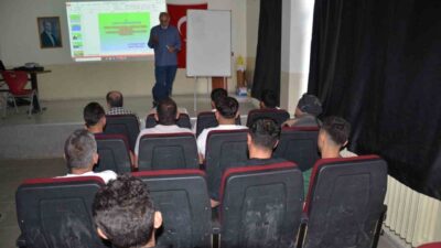Erzincan’ın Tercan ilçesinde avcılığa ilgi duyan vatandaşlara yönelik Avcı Eğitimi