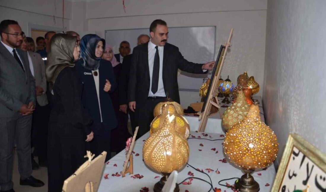 Erzincan’ın Tercan ilçesinde Hayat Boyu Öğrenme Haftası etkinlikleri kapsamında düzenlenen