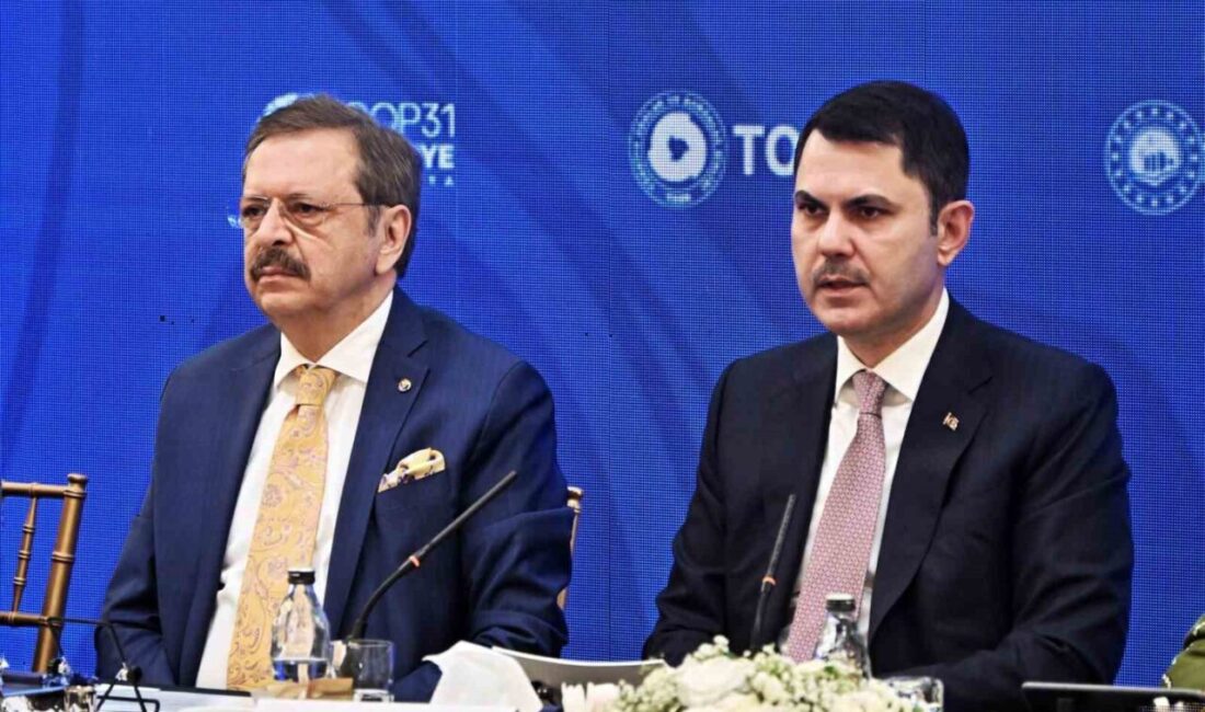 Türkiye Odalar ve Borsalar Birliği (TOBB) Başkanı Rifat Hisarcıklıoğlu, COP31