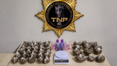 Tokat’ın Niksar ilçesinde uyuşturucu satıcılarına yönelik operasyonda 2 kilo 914