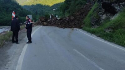 Trabzon’un Araklı ilçesi Karadere Vadisi Hasköy-Değirmencik mahallesi mevkiinde sabahın erken