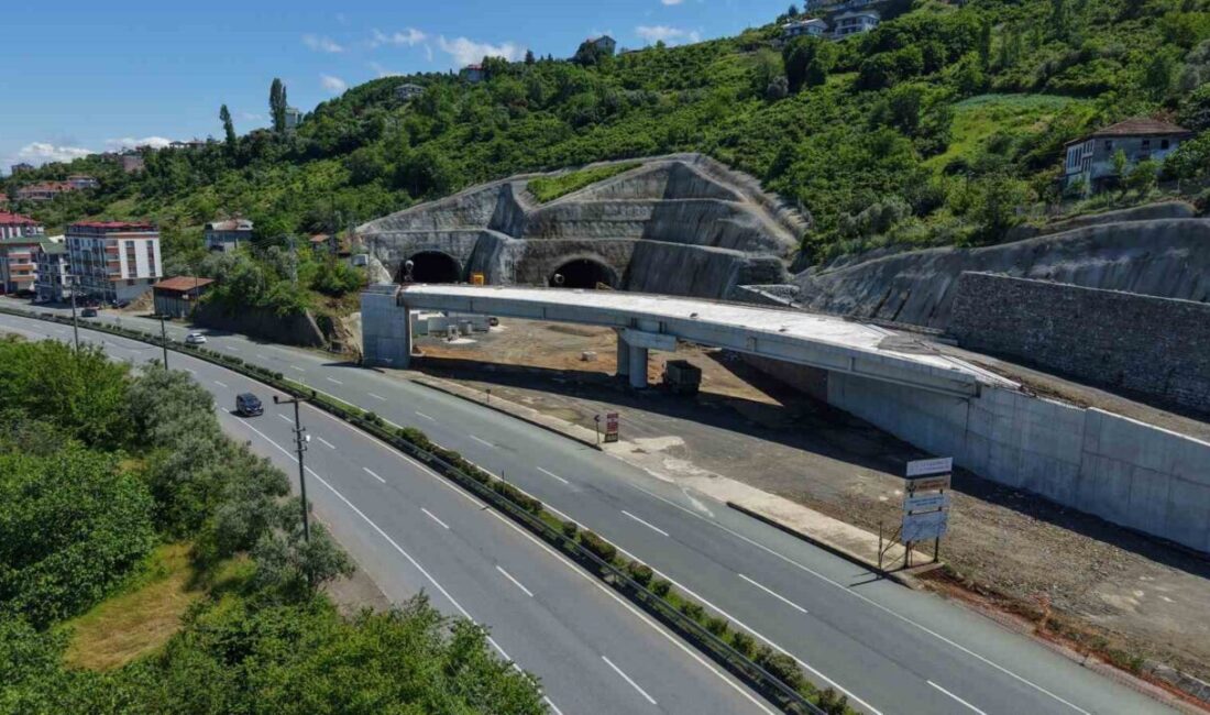 Trabzon’un ulaşım altyapısını köklü şekilde değiştirecek Güney Çevre Yolu Projesi’nde