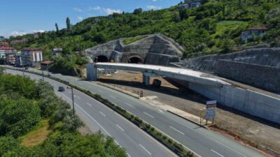 Trabzon’un ulaşım altyapısını köklü şekilde değiştirecek Güney Çevre Yolu Projesi’nde