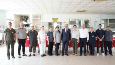 Turgutlu Belediyesinin Kurban Bayramı dolayısıyla düzenlediği “Sizden Gelen Bağışlarla Aş