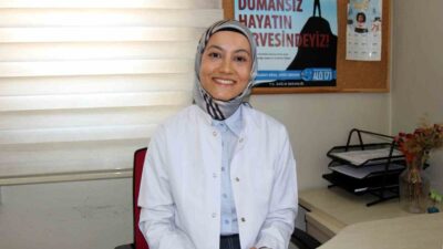 Denizli Sümer KETEM Sigara Bırakma Polikliniği’nde görevli Uz. Dr. Sümeyye