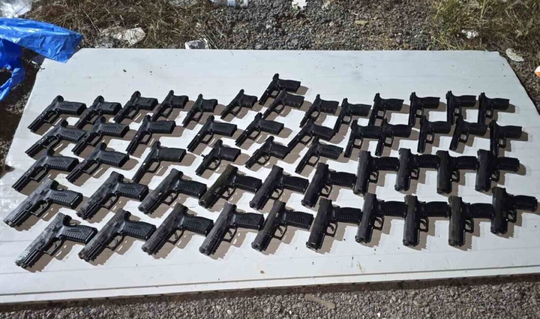 İstanbul’da yasa dışı silah ticareti yapıldığı tespit edilen bir kişi