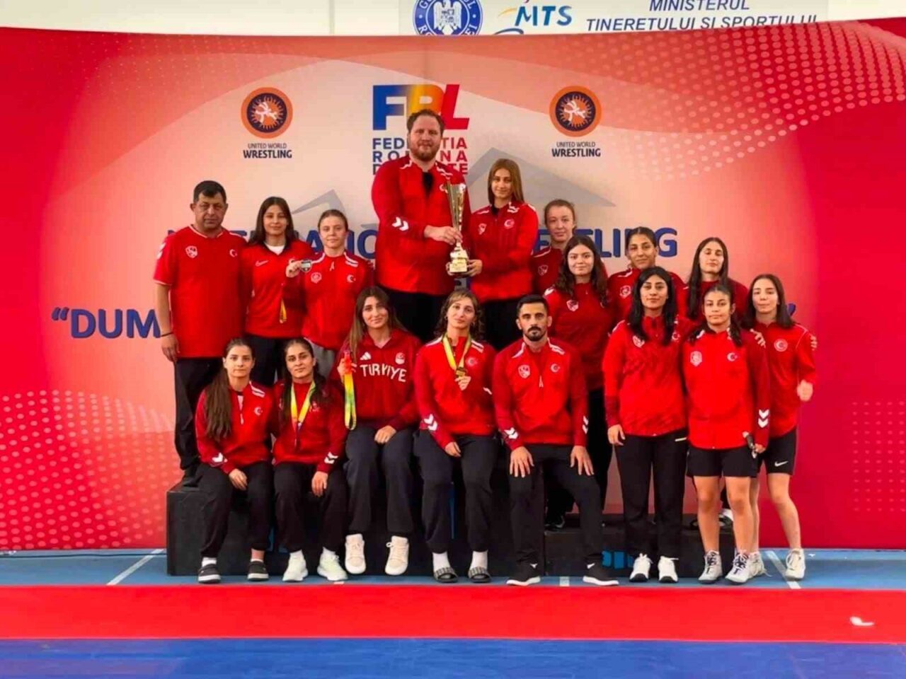 U20 Dumitru Pirvulescu & Vasile Iorga Turnuvası’nda milli güreşçiler toplam