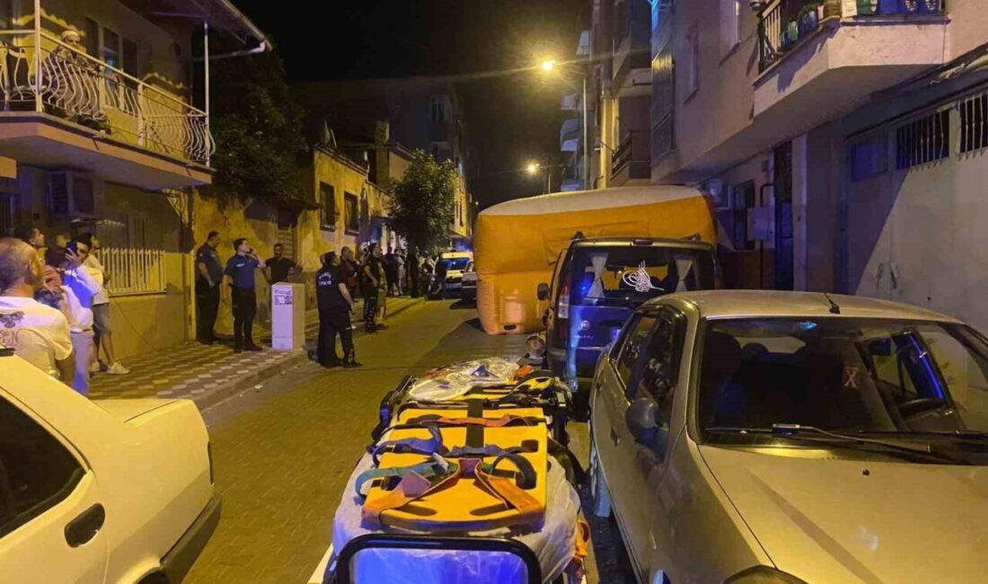 Manisa’nın Turgutlu ilçesinde apartmanın üçüncü katından atlayan bir kişi ağır