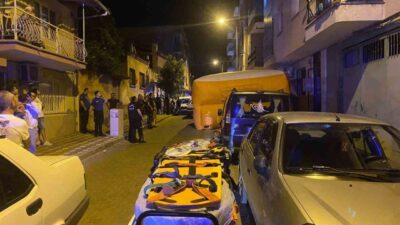 Manisa’nın Turgutlu ilçesinde apartmanın üçüncü katından atlayan bir kişi ağır