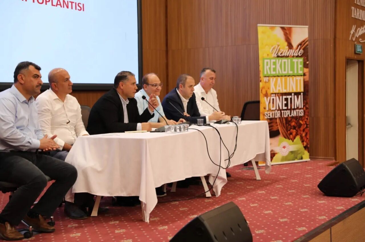 Manisa’da düzenlenen ’Üzümde Rekolte ve Kalıntı Yönetimi Toplantıları’nda sektörün geleceği