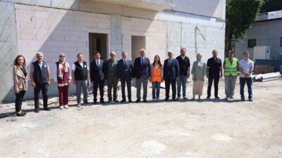 DÜZCE (İHA) – Düzce Valisi Mehmet Makas, yapımı devam eden
