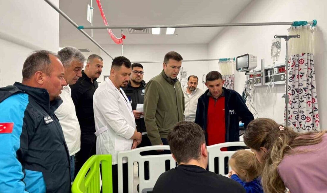Niğde Valisi Nedim Akmeşe, Gümüşler beldesinde meydana gelen sel ve