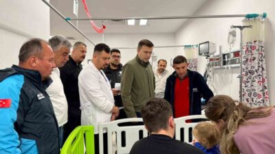 Niğde Valisi Nedim Akmeşe, Gümüşler beldesinde meydana gelen sel ve