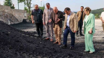 Bilecik Valisi Faik Oktay Sözer, yol ve asfalt tesislerini yakından