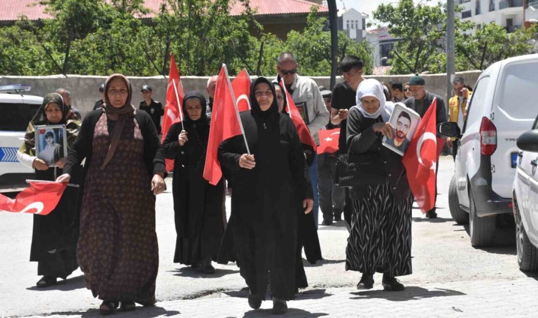 Van’da çocukları terör örgütü tarafından dağa kaçırılan ailelerin DEM Parti