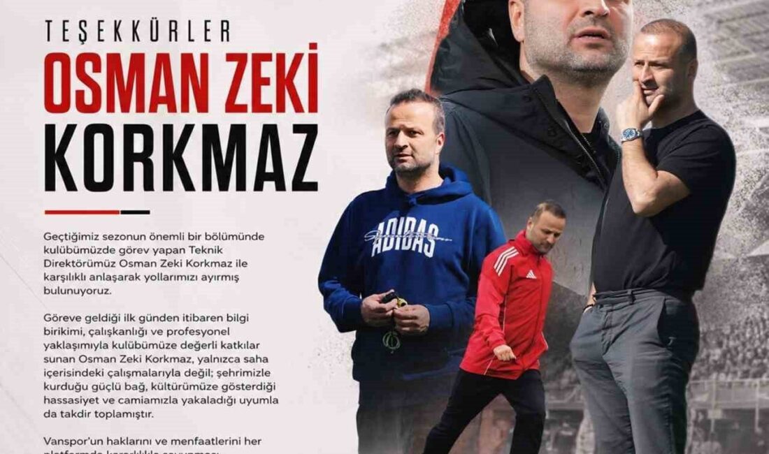 TFF 1. Lig’de mücadele eden Vanspor Futbol Kulübü, Teknik Direktör
