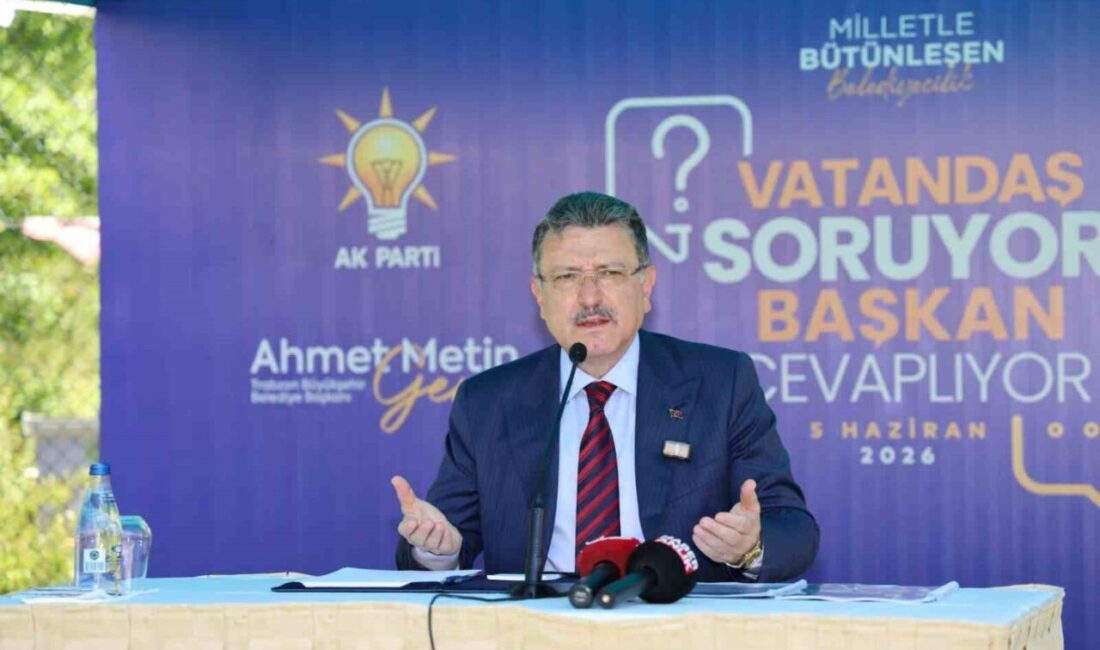 Trabzon Büyükşehir Belediye Başkanı Ahmet Metin Genç, Ortahisar ilçesine bağlı