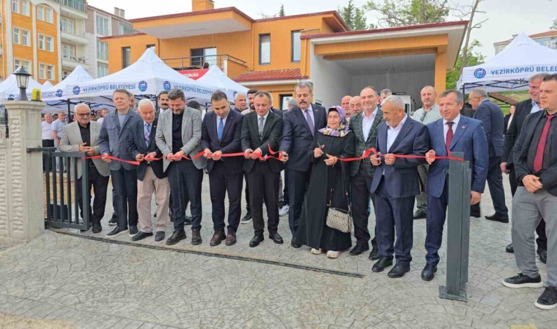 Samsun’un Vezirköprü ilçesinde yapılan Kâmile Kavas Acil Sağlık Hizmetleri İstasyonu