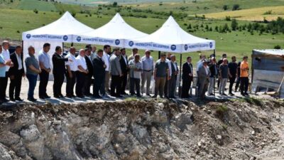 Samsun’un Vezirköprü ilçesinde yapım çalışmaları devam eden Karma Organize Sanayi