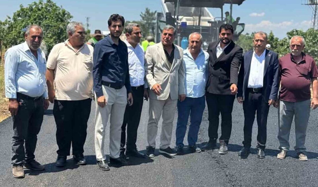 Gaziantep’in Araban ilçesinde yoğun geçen yağış döneminde tahrip olan yollar
