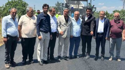 Gaziantep’in Araban ilçesinde yoğun geçen yağış döneminde tahrip olan yollar