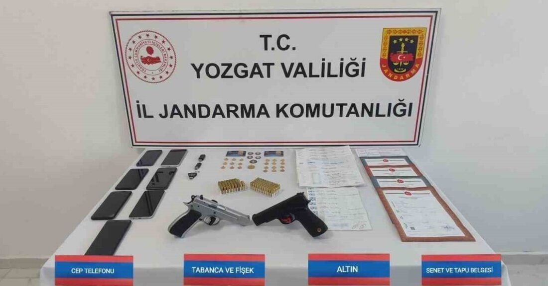 Yozgat İl Jandarma Komutanlığı ekipleri tefecilere yönelik operasyon gerçekleştirdi, 6