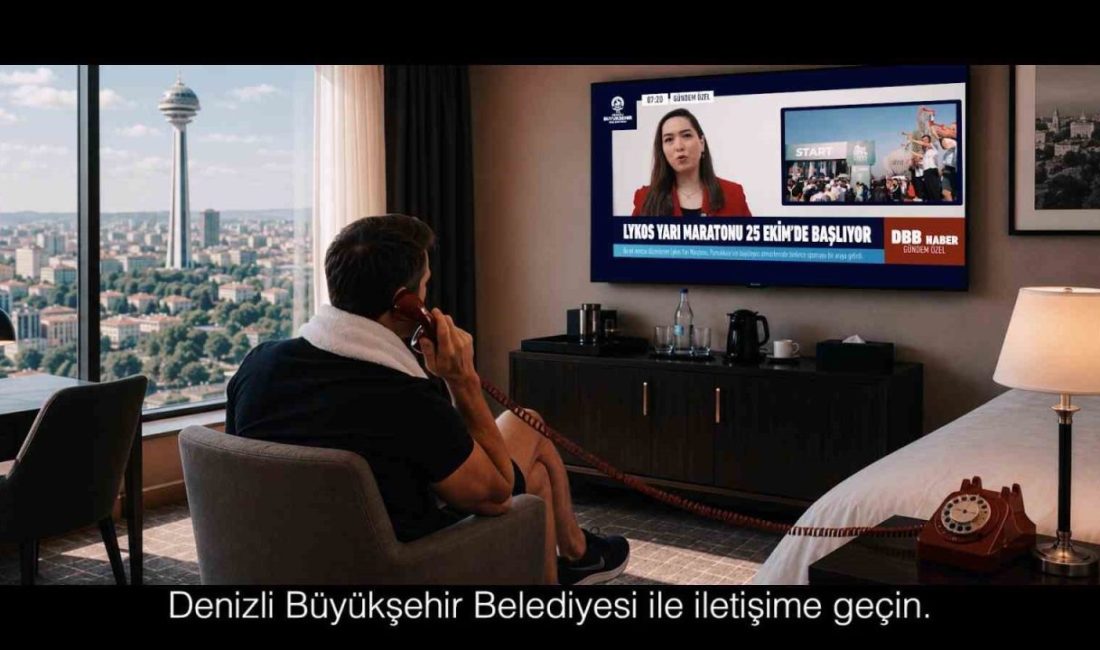 Denizli Büyükşehir Belediyesi, Lykos Yarı Maratonu için hazırladığı mizahi tanıtım